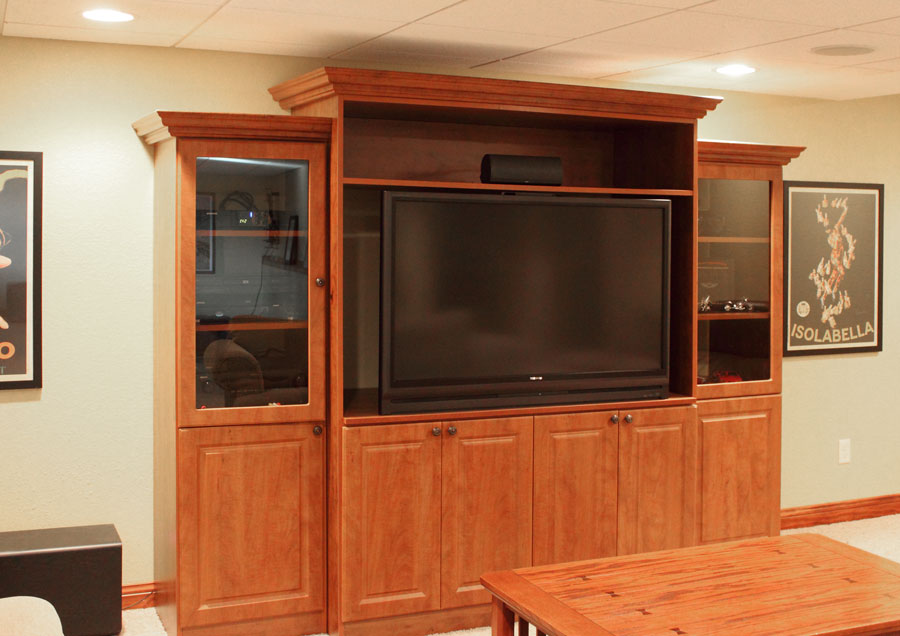 Rockville MD - Media Cabinet