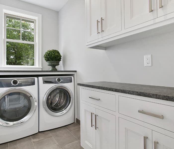 Laundry Room Storage Ideas and Laundry Room Cabinets | Baltimore MD